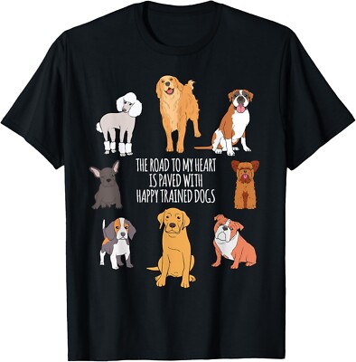 Fun Cute Dog Training Trainer Saying T-Shirt-image