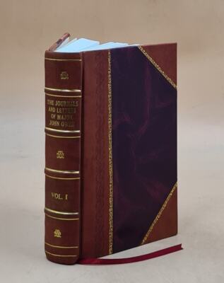The journals and letters of Major John Owen pioneer of the North [Leather Bound]-image