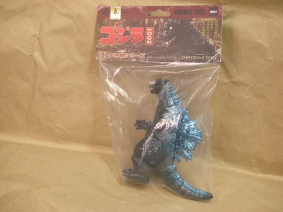CCP Godzilla EX 5th Edition 2001 Blue Ver. 130mm PVC Figure New-image