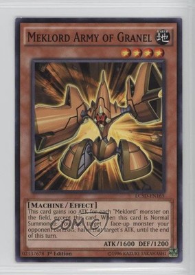 Meklord Army of Granel 1st Ed. YuGiOh Legendary Collection 5Ds Mega-Pack 0g4-image