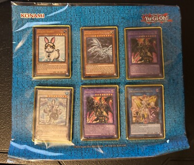 Yu Gi Oh Trading Card 25th Anniversary Pin Set Studio Dice 6 Pins sealed NEW!!-image