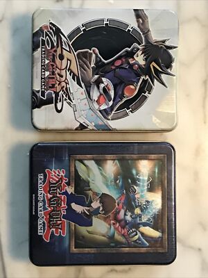 Yu-Gi-Oh! COLLECTIBLE TINS “VTG-KAIBA + 5D’s Both Empty (P158)-image
