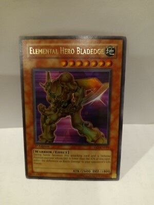 Elemental Hero Bladedge - YSD-EN019 - Ultra Rare 1st Edition Starter Deck: GX -image
