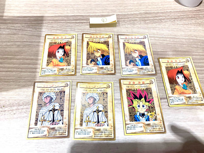 Yu-Gi-Oh Yugi Joey Tea  Shadi  Bandai  cards 7 Sheets From Japan　No.1-image