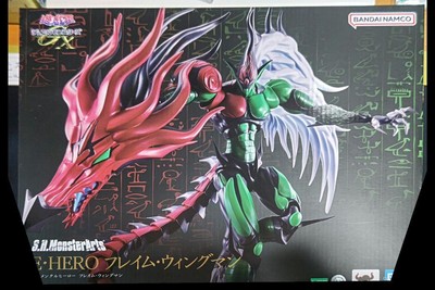 S.H.MonsterArts Elemental HERO Flame Wingman Yu-Gi-Oh! GX 2181e-image