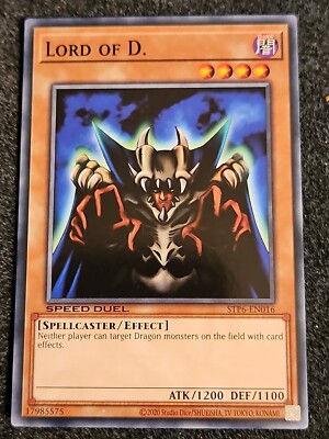 Lord of D. Common Speed Duel Tournament Pack 6 OTS STP6-EN016 NM-image