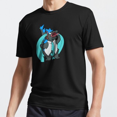 Godzilla Miku Funny Silly Active T-Shirt-image