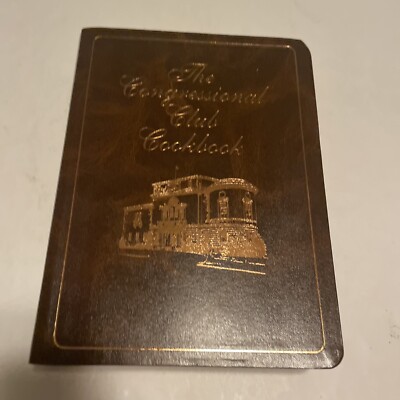 The Congressional Club Cookbook 14th Edition 2005 Brown Soft Leather Book-image