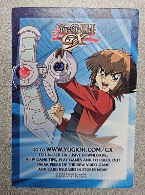 Yu-Gi-Oh! GX Cards McDonald's Promotional Card 2004-image