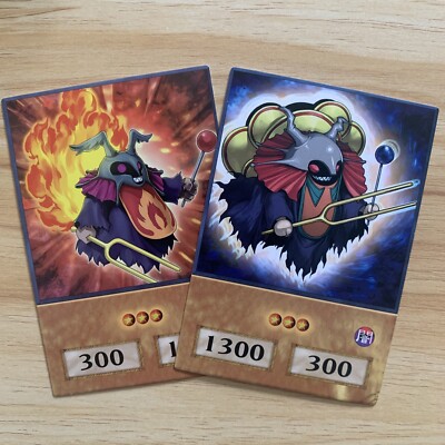 YuGiOh Flare Resonator Dark Resonator Anime Style Cards-image