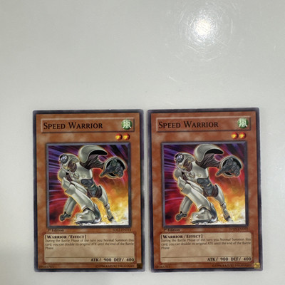 2X Speed Warrior 5DS2-EN015 / DP08-EN002 Yu-Gi-Oh!  1st Edition LP-image