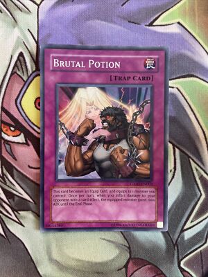 GX05-EN003 Brutal Potion Super Rare Unlimited Edition NM Yugioh Card-image