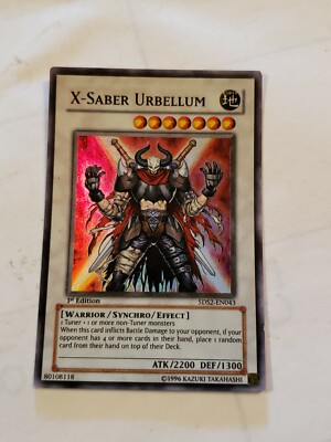 Yu-Gi-Oh! TCG X-Saber Urbellum Starter Deck: Duelist Tollbox 5DS3-EN040 1st Edi…-image