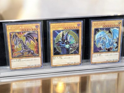 Yu-Gi-Oh! DIY Acrylic Display - Dark Magician, Blue Eyes, Red Eyes Orica Cards-image