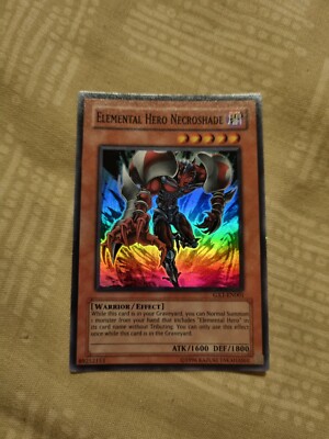Elemental Hero Necroshade	GX1 EN001	Super	 Rare	Yugioh NM Mint-image