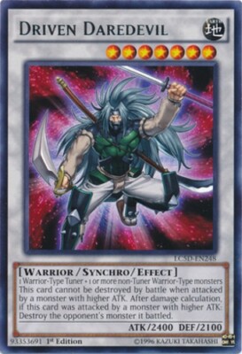 Driven Daredevil - LC5D-EN248 - Rare - 1st Edition NM YuGiOh!  Legendary Collect-image