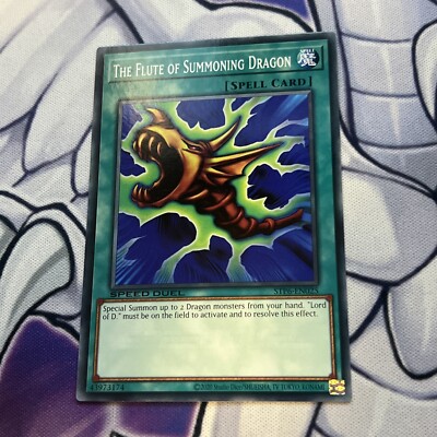 The Flute of Summoning Dragon Common Speed Duel Tournament Pack 6 OTS STP6-EN025-image