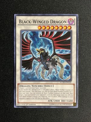 [LP] Black-Winged Dragon LC5D-EN135 1st Edition Short Print Common 2014-image