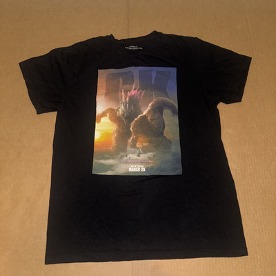 Godzilla x Kong | Rise Together or Fall Alone T SHIRT Sz Medium NYC EVENT-image