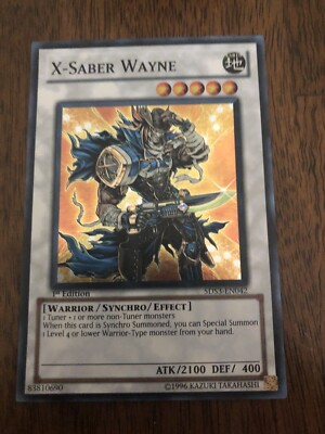 Yu-Gi-Oh! TCG X-Saber Wayne Starter Deck: Duelist Tollbox 5DS3-EN042 1st Edition-image