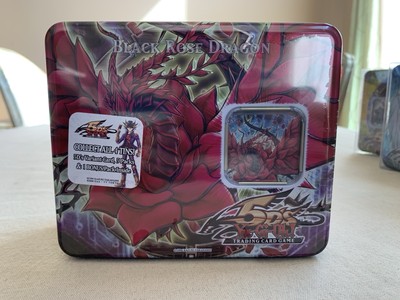 Yugioh - 2008 5D’s Black Rose Dragon Tin - Factory Sealed-image