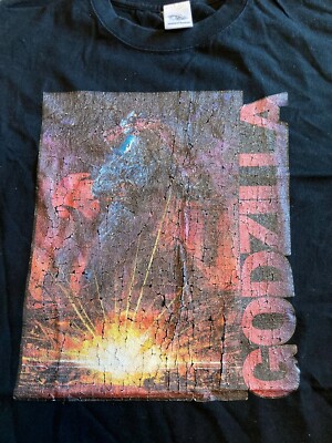 Vintage 2000s Japan GODZILLA Noriyoshi Ohrai T-shirt Official Tee-image