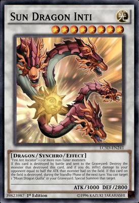 Yu-Gi-Oh! Sun Dragon Inti LC5D-EN241 Common 1st Edition NM-image