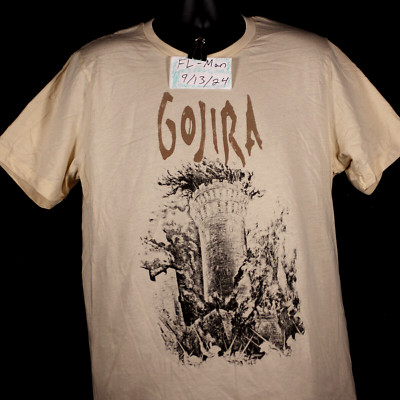 Gojira Official Large 2024 Cream Tour Shirt - Never Worn!-image