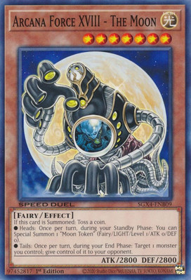 Speed Duel GX: Midterm Destruction #SGX4-ENB09 Arcana Force XVIII-image