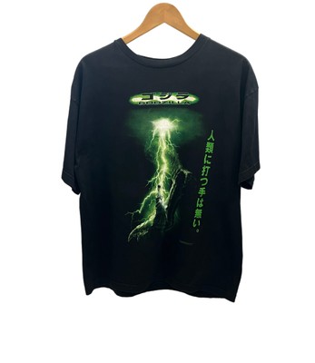  Vintage 90S 90'S Godzilla Thunder Tee Lightning 1998 Us Clothing Xl T-Shirt-image