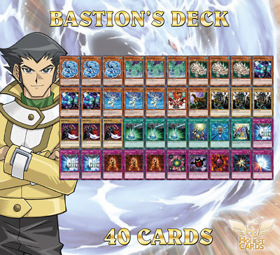 YuGiOh GX! Complete Bastion Deck! Duoterion + Hydro + Oxygeddon + Water  + Bonus-image