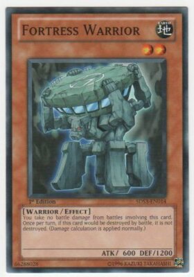 Fortress Warrior - 5DS3-EN014 - Common - 1st Edition x1 - Lightly Played-image