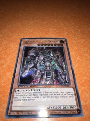 Yu-Gi-Oh! TCG Ancient Gear Golem Speed Duel GX: Duel Academy Box SGX1-END01 1st-image