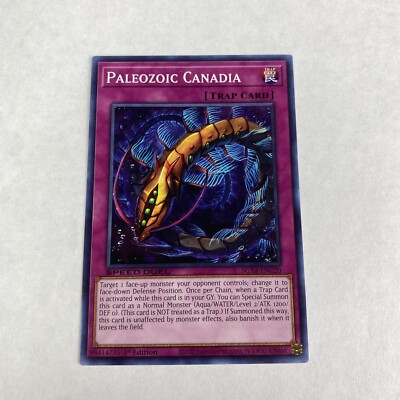 Yugioh Paleozoic Canadia SGX4-ENC20 1st Edition Speed Duel Midterm Destruction-image