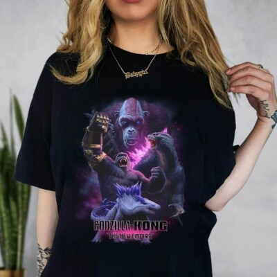 Godzilla X Kong The New Empire 2024 Shirt, Godzilla X Kong Shirt-image