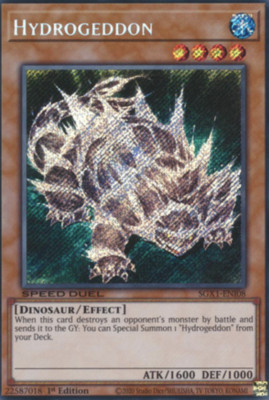Hydrogeddon - SGX1-ENI08 - Secret Rare 1st Edition - Near Mint-image