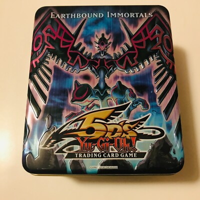 Konami 5D's Yu-Gi-Oh! TCG Earthbound Immortals 2009 collectible tin (empty)-image
