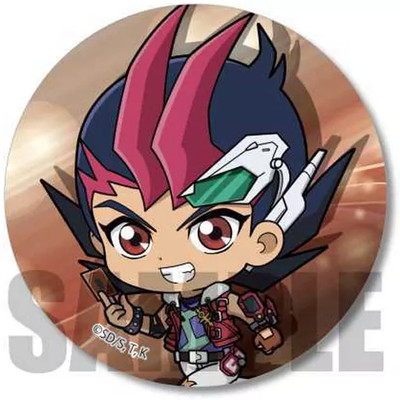 Yu-Gi-Oh! Badge Pins Kujuku Yuma Yu-Gi-Oh Series Tekutoko Trading Can Japan-image
