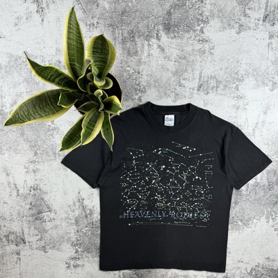 Vintage 90S Liberty Graphics Heavenly Bodies Hanes Nasa 1992 Jersey T Shirt Tee-image