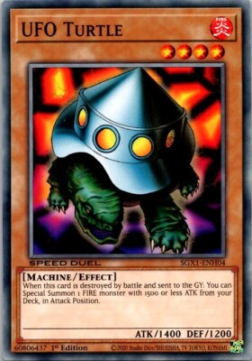 UFO Turtle SGX1-ENH04 Speed Duel GX: Duel Academy Box 1st Edition-image