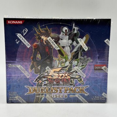 Yugioh 5ds Duelist Pack Yusei 3 1st Edition (36 Pack) Factory Sealed Box-image