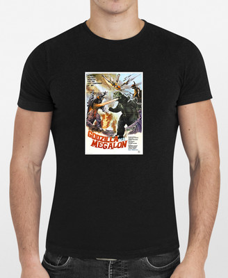 Godzilla Vs Megalon 02 Movie Poster Graphic T Shirt Men or Women NEW-image