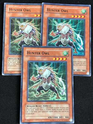 YUGIOH HUNTER OWL GX03-EN002 SUPER (MP)-image