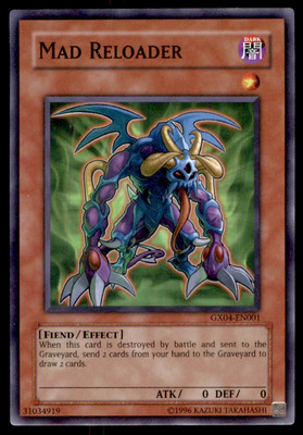 Yu-Gi-Oh! Mad Reloader #GX04-EN001 Near Mint-image