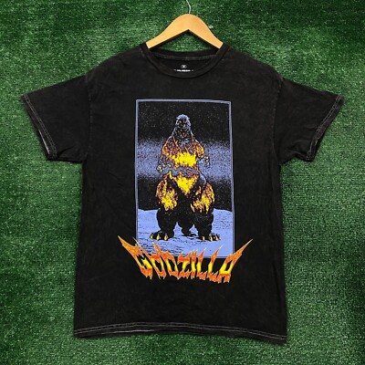 Godzilla vs Destroyah Mineral Wash T-Shirt Size Medium-image