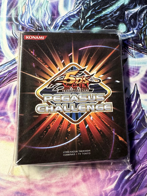 Yu-Gi-Oh YUGIOH 5Ds Pegasus Challenge Mini Binder 1-card Page New & Sealed! Rare-image