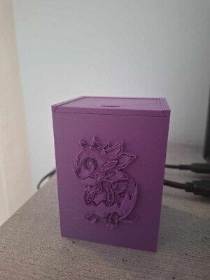 Custom Yugioh/MTG/Pokemon dino deckbox-image
