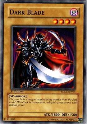 Yu-Gi-Oh TCG Dark Blade 5DS1-EN004 1st Edition Regular Common Card NM-image