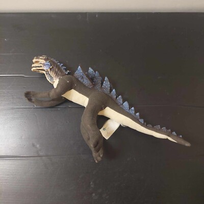 GODZILLA Movie VTG 1998 Toho Equity Toys Posable Vinyl Head Plush Doll-image