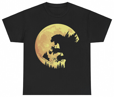 Christmas Godzilla Santa Claus Funny Vintage Gift S-5XL T-Shirt Men Women Unisex-image